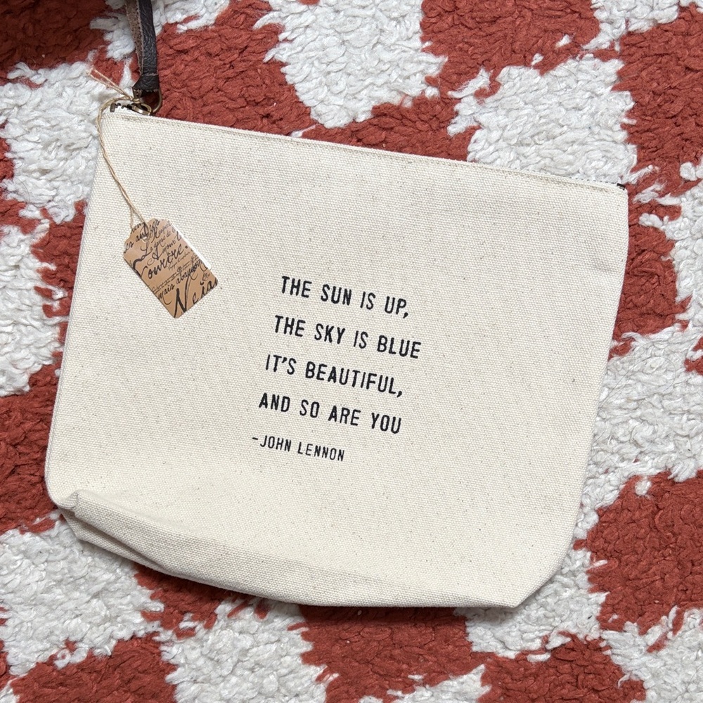 Canvas Beatles Pouch